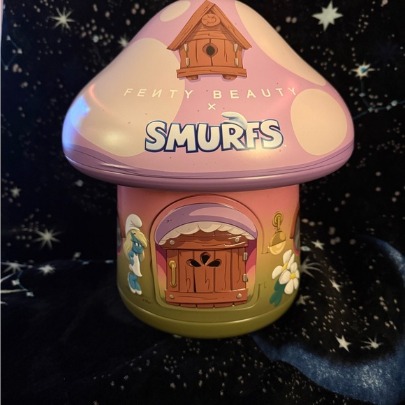 Fenty Beauty x Smurfs Mushroom Container